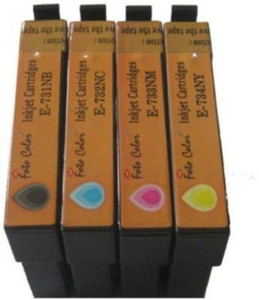 Max 73N Compatible Ink Cartridge Set For Epson 4 Colour Multi Color Ink
