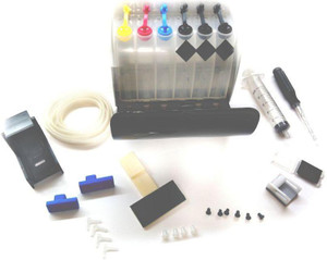 Green CISS Ink Tank Kit Universal For HP DeskJet 1000, HP DeskJet 1010, HP DeskJet 1050, HP DeskJet 1510, HP DeskJet 2000, HP DeskJet 2050, HP DeskJet 3050 Multi Color Ink