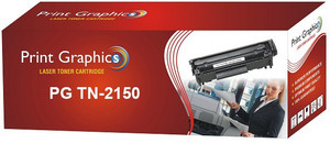 Print Graphics TN-2150 Toner Cartridge - Brother Compatible For Use in HL-2140,2142,2150N, 2170W, DCP 7030, MFC 7340, 7440,7840N Single Color Toner