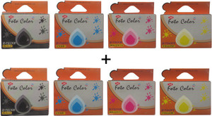 Max 73N Compatible Combo (2Set) Multicolor Ink Cartridge For Epson Multi Color Ink