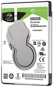 Seagate BarraCuda 500 GB Network Attached Storage, Laptop, All in One PC's Internal Hard Disk Drive (ST500LM030)