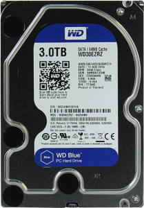 WD Blue 3 TB Desktop, All in One PC's Internal Hard Disk Drive (HDD) ( WD30EZRZ) - WD : Flipkart.com