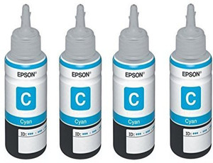 Epson Ink T6642 Black Ink Pack of 4 For L100/L110/L200/L210/L300/L350/L355/L550 Single Color Ink