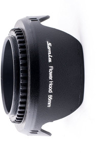 Sonia 55mm Screw on Tulip Shaped Flower Lens Hood