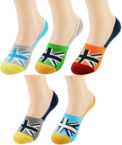 Tahiro Men & Women Self Design Footie Socks, Low Cut Socks, No Show Socks