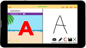 Datawind Education Classes KG to 2 4 GB 7 inch with Wi-Fi+2G