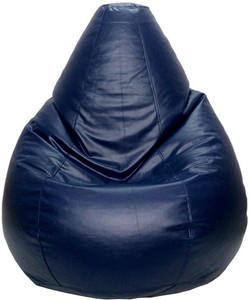 Psygn Large Teardrop Bean Bag With Bean Filling