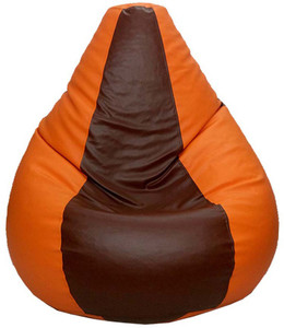 Psygn Large Teardrop Bean Bag With Bean Filling