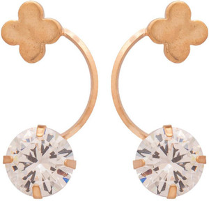 NIA for Voylla Artificial Classic Plain Cubic Zirconia Alloy Dangle Earring