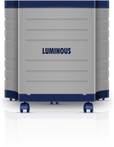 luminous luminous tough x battery trolley trolley for inverter and battery(grey)