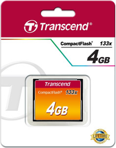 Transcend Compact Flash 4 GB SD Card UHS Class 1 50 MB/s Memory Card