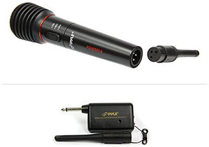 PylePro PDWM94 Dual Function Wireless/Wired Microphone System Microphone