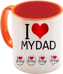 sky trends best gift for father on birthday printed coffee his anniversary also std-076 ceramic mug(350 ml)