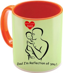 sky trends best gift for father on birthday printed coffee his anniversary also std-091 ceramic mug(350 ml)