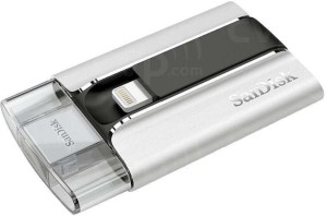 SanDisk iXpand 32GB USB 2.0 Mobile Flash Drive with Lightning connector For iPhones, iPads & Computers- SDIX-032G-G57 Old Version 32 GB OTG Drive(Multicolor, Type A to Lightning)