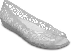 oyster glitter crocs