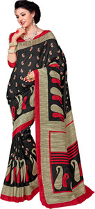 Yetnik Printed Fashion Silk Cotton Blend Saree