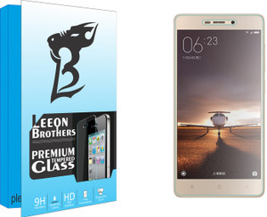 Leeon Brothers Tempered Glass Guard for Mi Redmi 3S