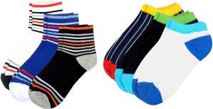 Color Fevrr Men & Women Low Cut Socks