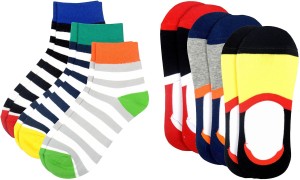 Color Fevrr Men & Women Low Cut Socks
