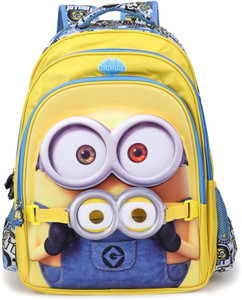 Flipkart Despicable Me Dave with Mask School Bag 18 inches 8901736120128 Secondary 3rd Std Plus School Bag School Bag