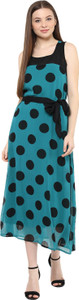 Mayra Women's Maxi Green Dress