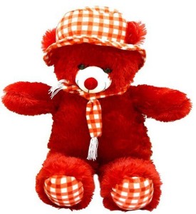 Pari Red Cap Teddy  - 60 cm