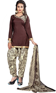 Giftsnfriends Synthetic Printed Salwar Suit Dupatta Material