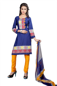 Giftsnfriends Synthetic Printed Salwar Suit Dupatta Material
