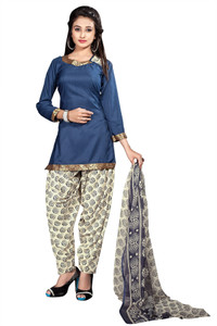 Giftsnfriends Synthetic Printed Salwar Suit Dupatta Material