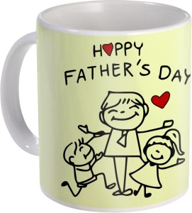 sky trends gift for fathers day in coffee his anniversary/birthday present jsd-032 ceramic mug(350 ml)