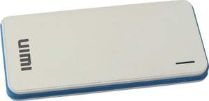 UIMI U9 White Metal Finish With Dual Output Port Capacity Of 10000 mAh Power Bank