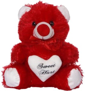 Pari Red Soft Teddy Bear  - 30 cm