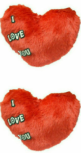 soniya enterprises heart soft toy - 30 cm