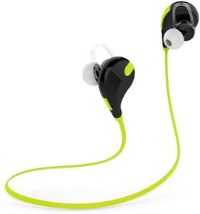 G S QY7-JOGGER-Green-HP6 bluetooth Headphones