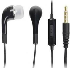 Digitalmart Top Selling Original earphone for Samsung , HTC,& all android devices Handsfree With Remote Wired Headset With Mic (Black) Wired Headphones
