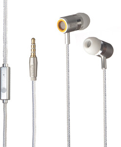 HangoutDistribution 3G Gold Earphones Model No. HF 30 Stylishly Designed Premium Looking Handsfree with MIC Tangle free cable and FREE Carry Pouch Wired Headset Price in India Buy HangoutDistribution ...