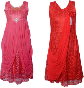 Sky Heights Girl's Maxi/Full Length Party Dress