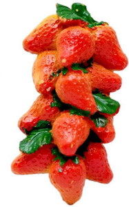krishivcreation strawberry delight Fridge Magnet