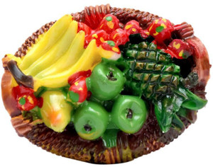 krishivcreation fruit basket Fridge Magnet