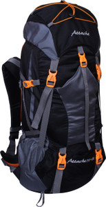 Attache 1025R Hiking Backpack (Black) With Rain Cover … Rucksack - 70 L
