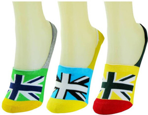 Tahiro Men & Women Striped Footie Socks, Low Cut Socks, No Show Socks