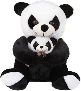 Pari Soft Panda With Baby - 50 cm