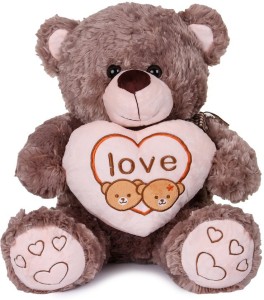 Toynjoy 2 Feet Lovely Winsome Teddy Bear with Heart  - 45 cm