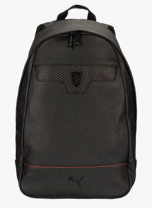 PUMA Ferrari LS Unisex 21 L Laptop Backpack Black Price in India
