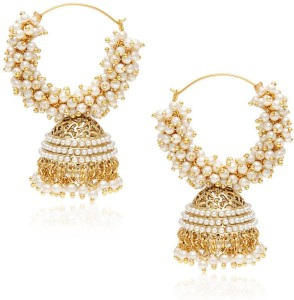 You Bella Fancy Party Wear Jewellery Copper Jhumki Earring