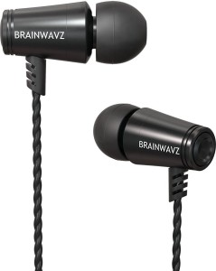 Brainwavz M100 Earphones With Microphone & Remote Wired Headphones