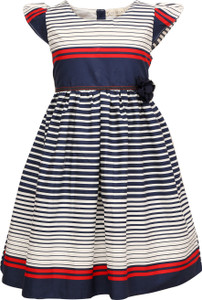 Bella Moda Girl's Midi/Knee Length Casual Dress