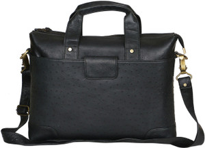 LEATHER COLLECTION 15.6 inch Laptop Messenger Bag