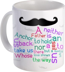 sky trends gift for fathers day in coffee his anniversary/birthday present jsd-001 ceramic mug(350 ml)